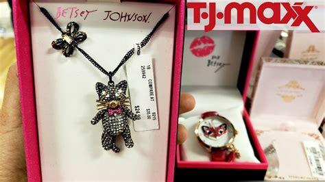 tj maxx betsey johnson jewelry.